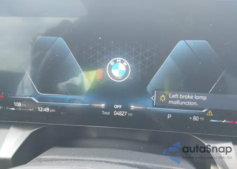 2026 BMW X3 30 xDrive z USA, uszkodzony, nr VIN 5UX53GP0XT9197897